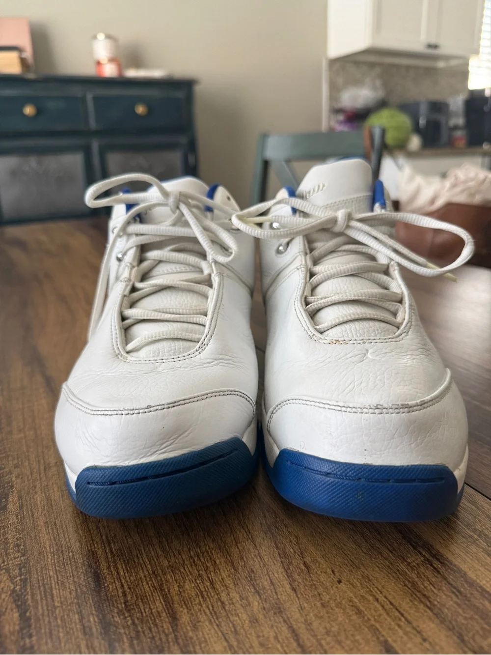 2005 Nike Air Jordan Team Reign White and Blue- retro